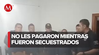 Policías liberados en Frontera Corozal Chiapas sufren abandono y maltrato [upl. by Salbu]