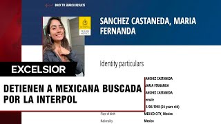 Detienen en Colombia a mexicana buscada por la Interpol [upl. by Adelheid]