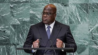 De lAmérique Félix Tshisekedi parle de la situation sécuritaire de la RDC [upl. by Erlina]