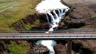 Iceland Road Trip  Kolugljúfur Canyon by DJI Spark [upl. by Bowerman84]