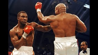 HOLYFIELD v FOREMAN UNDISPUTED TITLES APRIL 19th 1991 LIVE [upl. by Schultz]