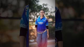 SWASTIMA KHADKA WITH KARNALI YAKS JERSEY 🔥❤️ karnaliyaks swastimakhadka viralvideo cricket [upl. by Sudoeht715]