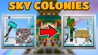 AUTOMATING CRUSHING amp SIEVING SkyColonies EP2  Modded Minecraft 116 [upl. by Amo822]