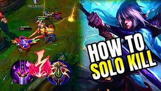 Talon mid  Talon VS Corki  How to solo kill your laner [upl. by Gard]