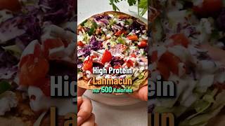 Lahmacun Rezept  nur 500 Kalorien [upl. by Akineg]