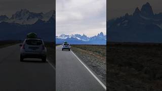 Beautiful Scenic Drive in El Chaltén  Patagonia Road Trip Adventure shortvideos shorts ytshorts [upl. by Maccarthy]