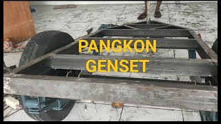 pembuatan pangkon genset pangkon diesel  odong odong [upl. by Eram366]