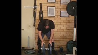 Inch Dumbbell Trainer 525kg 1155lbs Jason Farrugia BAWA 2024 [upl. by Arun]