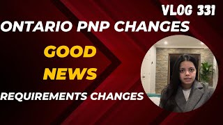 Ontario PNP program new changes Requirements changed for HCPS programcanadapr ontariopnp prvisa [upl. by Akiam]