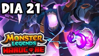 HE RESUCITADO  Monster Legends Hardcore Dia 21 [upl. by Suilienroc842]