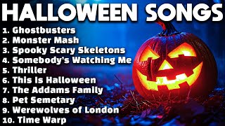 Top Halloween Songs of All Time 🎃 Best Halloween Music Playlist [upl. by Ettenal]