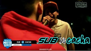 SUB vs CACHA  Minuto de SANGRE  FMS ARGENTINA 2019 [upl. by Areit780]