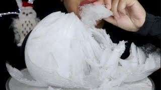 Balloon IceFairy Floss Cotton Ice Asmr Just Bites1032 [upl. by Anoynek]