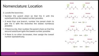 Chapter 4 Alkanes and Cycloalkanes [upl. by Liborio518]