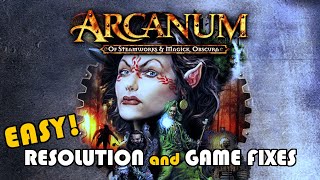 Arcanum EASIEST Widescreen Resolution and Bug Fixes for Windows 10 and Windows 11 [upl. by Yllak146]