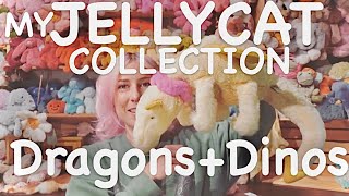 💚My Jellycat Collection Dragons and Dinos💚 [upl. by Steffane355]