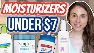 BEST MOISTURIZERS UNDER 7  Dr Dray [upl. by Varhol424]