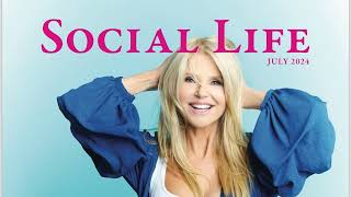 Christie Brinkley featured on the July 2024 issue of Social Life magazine [upl. by Campball]