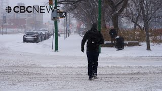 Saskatchewan starts digging out after 1st big storm of the winter [upl. by Alpert]