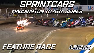 Sprintcars  Maddington Toyota Series  Perth Motorplex  5th Nov 2022  ClayPerView Highlights [upl. by Ytisahcal207]