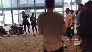 Balleilakka  Foreigners Sing at Changing Airport Singapore [upl. by Schechinger]