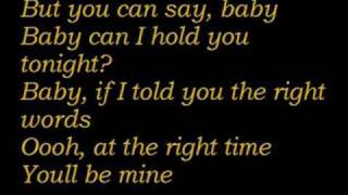 baby can i hold you tonight lyrics [upl. by Allicerp918]