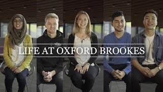 Life at Oxford Brookes – Student View  Oxford Brookes University [upl. by Pincus]