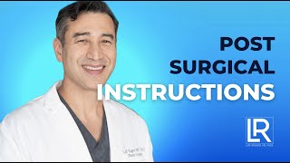 PostSurgical Care Instructions  Traveling for Surgery  Liposuction After Care [upl. by Llednohs]