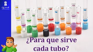 Tubos para muestras de sangre colores usos y orden de llenado con sistema al vacío [upl. by Cesaro823]