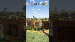 Minecraft Starter Huose 🏠 [upl. by Gleda]