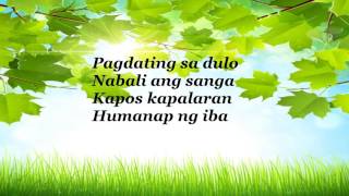 Leron Leron Sinta Filipino Folk Song Awiting Pambata [upl. by Ahsiym62]