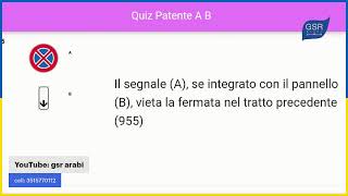 Segnali di indicazione Patente b [upl. by Levi705]