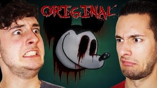 PAUL AND TOM REACT TO ORIGINAL  SUICIDE MOUSE  aka MAGROLO MOUSE VIDEO [upl. by Fennie]