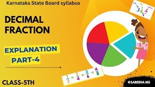 Decimal Fraction  Part4 Explanation part  Karnataka state board syllabus [upl. by Traci665]