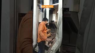 VMC  Vertical Milling Machine   CNC  Machining operation  shorts [upl. by Yblek]