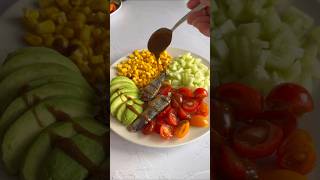 SALADE FRAÎCHEURUn plat gourmand complet sain et frais recettefacile [upl. by Elleimac154]