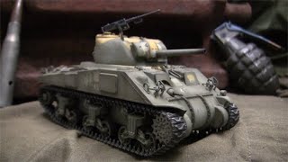 Vintage Dragon 135th scale Lend Lease M4A4 Sherman tank [upl. by Benco]