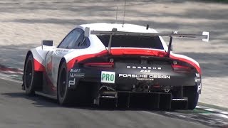 INSANELY LOUD Porsche 9912 RSR with Straight Pipe Exhaust  BEST Sounding Flat6 EVER [upl. by Enirehtak]