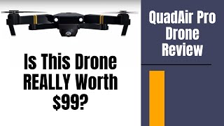 QuadAir ProEachine E58 Drone Review And Test Flight [upl. by Ylrae113]