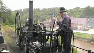 Blists Hill Ironbridge Trevithick first steam loco [upl. by Weeks733]