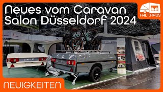 Caravan Salon Düsseldorf 2024 Neue Zeltanhänger amp ZubehörHighlights [upl. by Minsk465]