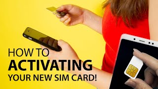 How to activating your new SIM card [upl. by Eelrahs]