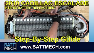 How to Replace amp Repair a 2010 CADILLAC ESCALADE Hybrid Battery Module Pack –StepbyStep Guide [upl. by Noiemad77]