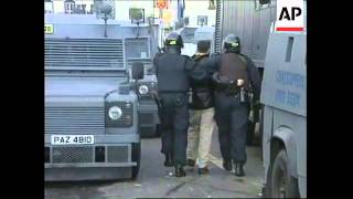 UK NIRELAND PORTADOWNDRUMCREE VIOLENCE LATEST [upl. by Llezom815]