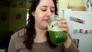 MY FAV GREEN JUICE RECIPE  TASTES GREAT  Vid50 [upl. by Nil]