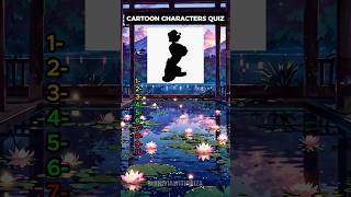 Can you name these 10 cartoons by their silhouettecartoon disney quiz trivia quiztime [upl. by Enalb512]