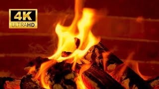 🔥 4K Fireplace Ambience 247 NO MUSIC Fireplace with Burning Logs and Crackling Fire Sounds 2024 [upl. by Sosanna468]