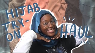 A Very Yappy Hijab Try On Haul  Veiled Collection [upl. by Ateekal35]