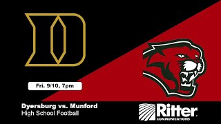 2021 HS FootballDyersburg at Munford [upl. by Awram]