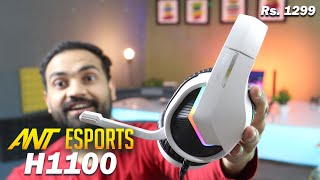 Best Gaming Headphones Under 1500  Ant Esport H1100 Pro ⚡ [upl. by Nyleuqaj497]